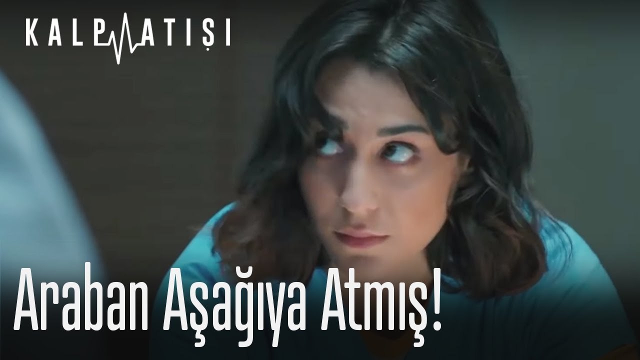 Arabadan itmiş!