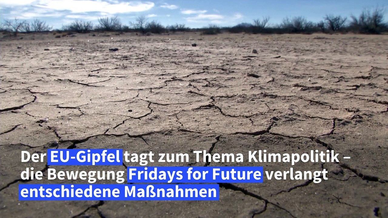 Greta Thunberg macht EU-Gipfel Druck bei Klimapolitik