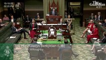 'How can the people of NSW trust you' - Gladys Berejiklian cops question time barrage
