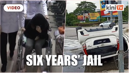 Myvi driver in Johor accident sentenced to six years jail