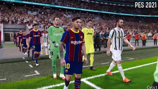 FIFA 21 vs PES 2021 PS4 Pro 4K Graphics Comparison - video  