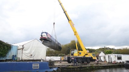 58 foot narrowboat launched on the Leeds and Liverpool canal in Chorley