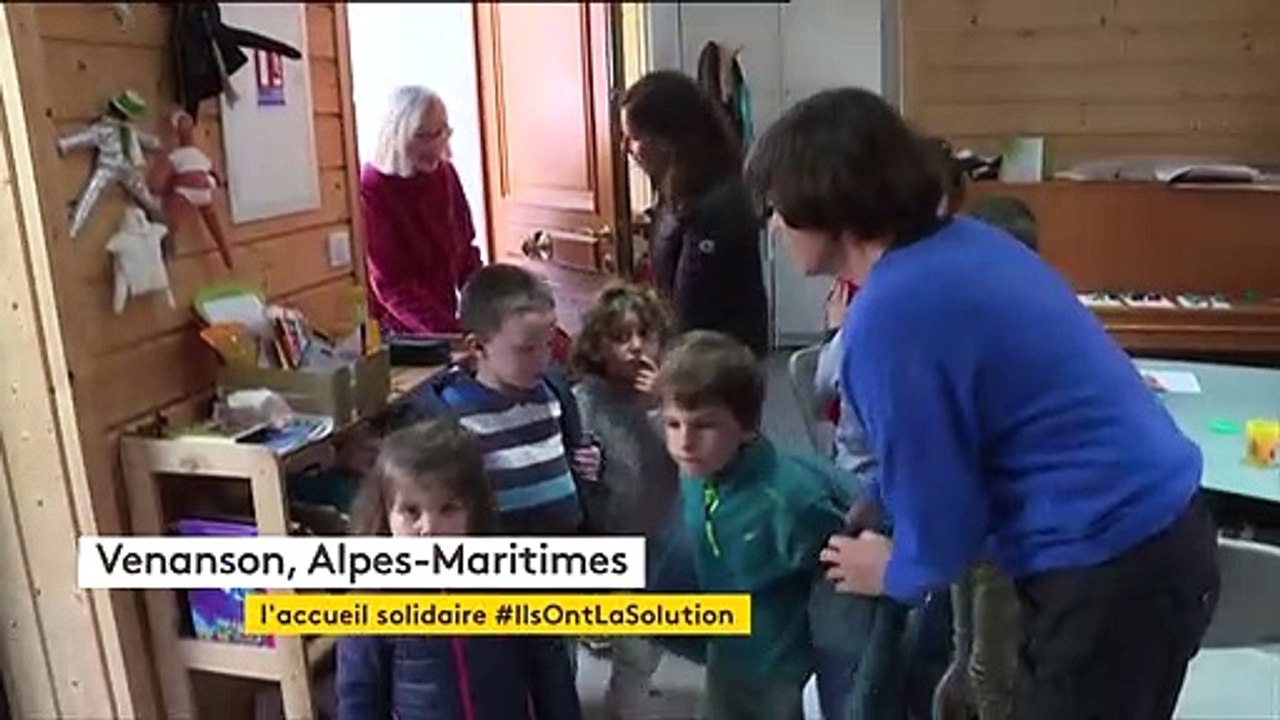 Ils créent une école provisoire et solidaire pour les enfants d'un village rendu inaccessible par la tempête Alex