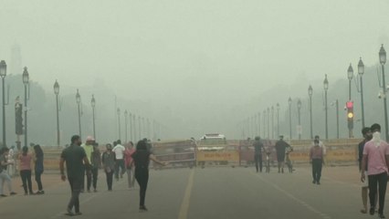 Smog returns to India’s capital New Delhi as winds drop and crops burn