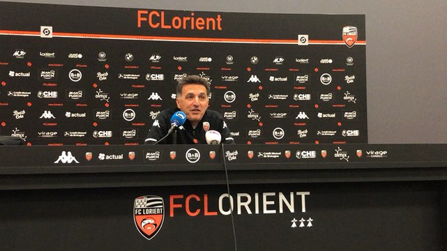Christophe Pelissier, entraîneur du FC Lorient