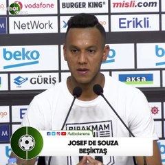 Josef: "Beşiktaş taraftarının takıma verdiği katkıyı çok iyi biliyorum"