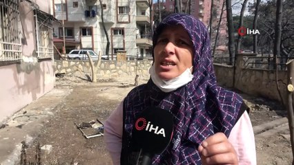 Evleri yanan vatandaşlar destek bekliyor