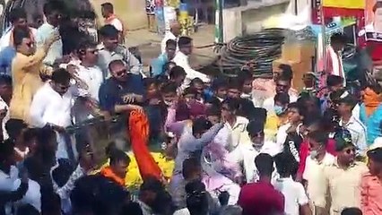 राष्ट्रीय राजपूत करणी सेना के प्रदेश अध्यक्ष जीवन सिंह  शेरपुर पहुंचे सुवासराभव्य रेली निकाली