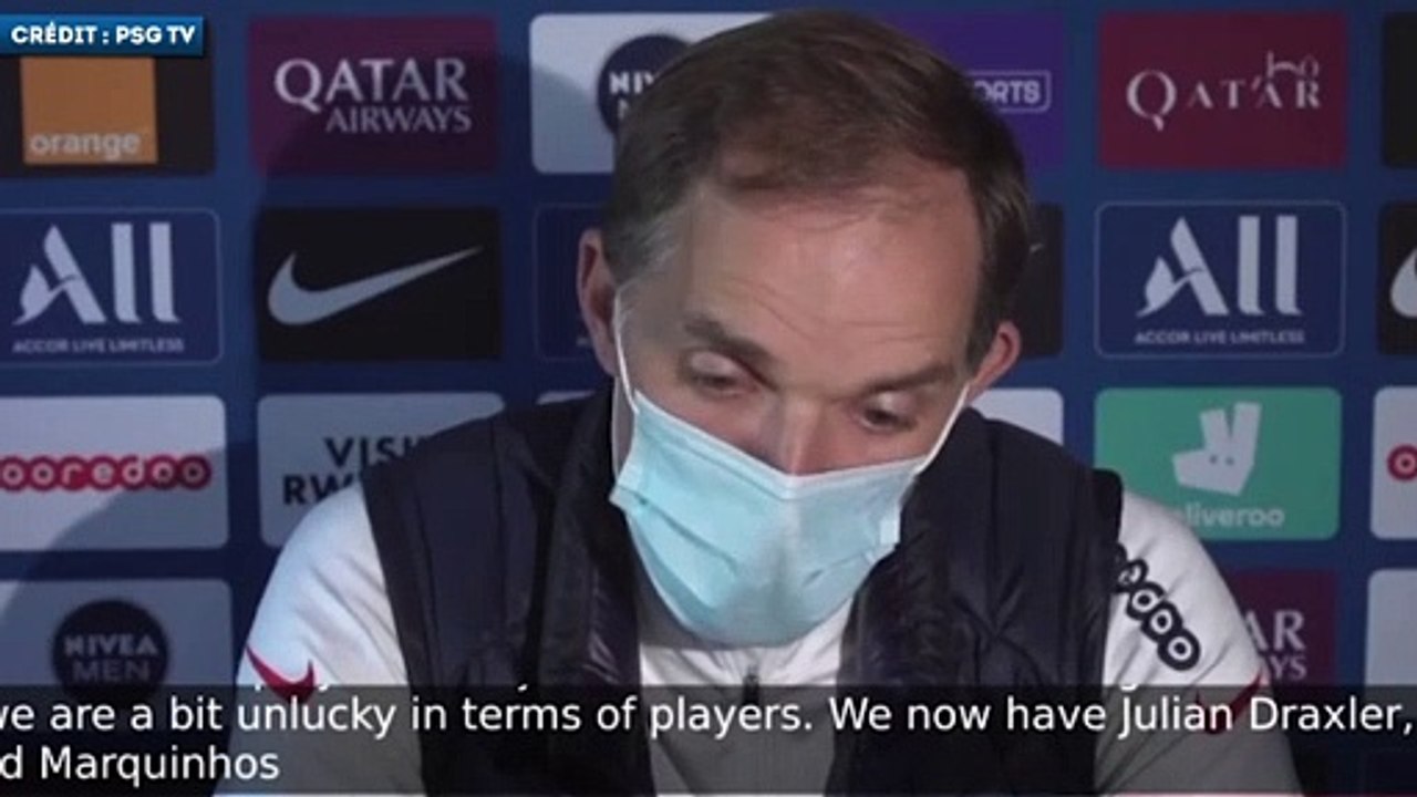 Thomas Tuchel déplore une effarante liste d'absents