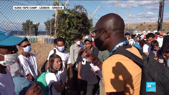 In Lesbos, France 24 meets refugees bound for mainland after Moria blaze