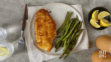 Fried Catfish & Green Beans