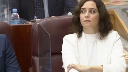 Podemos y Vox coinciden en sus reproches a Ayuso