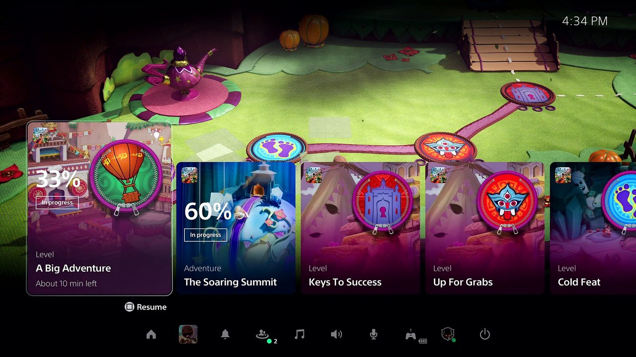 First Look at the PlayStation 5 User Experience