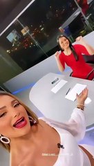 Andrea Arana alienta a la seleccion junto a Marisel Linares - instagram stories