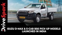 Isuzu D-Max & S-Cab BS6 Pick-Up Models Launched In India | Price, Payload, Variants & Other Details