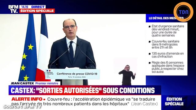 Jean Castex annonce que les fêtes privées, comme les mariages ou les soirées étudiantes sont interdites dans toute la France !