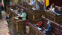 Salvador Illa defiende en el Congreso el estado de alarma decretado en Madrid