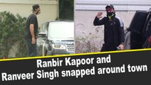 Ranbir Kapoor and Ranveer Singh snapped around town