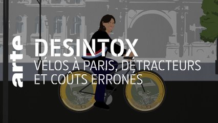 Vélos à Paris, détracteurs et coûts erronés | 15/10/2020 | Désintox | ARTE