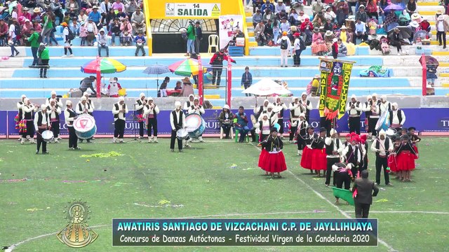 AWATIRIS SANTIAGO DE VIZCACHANI C.P. DE JAYLLIHUAYA - DANZAS AUTÓCTONAS (CANDELARIA 2020)