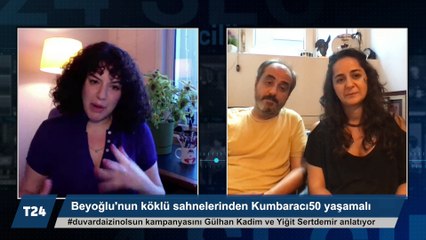 Beyoğlu'nun en eski sahnelerinden Kumbaracı50 kapanmakla yüz yüze: #duvardaizinolsun kampanyası sürüyor; 1000 destekçi hedefleniyor