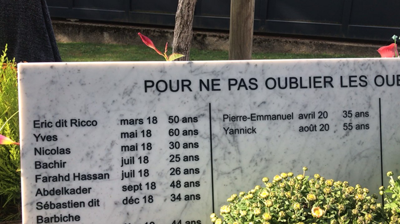 Inauguration de la stèle des morts de la rue de 2009 à 2017
