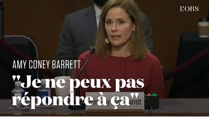 Amy Coney Barrett refuse de se prononcer sur l'intimidation des électeurs dans les bureaux de vote
