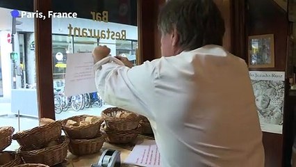 Des restaurateurs parisiens inquiets du couvre-feu