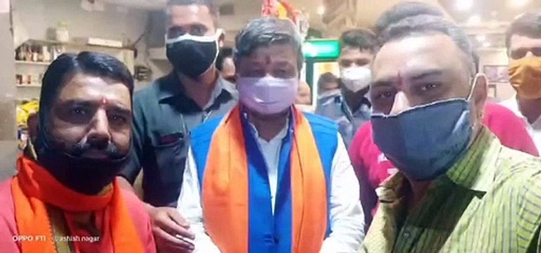 शाजापुर में भाजपा कार्यकर्ताओं ने कैलाशविजयवर्गीय का स्वागत किया