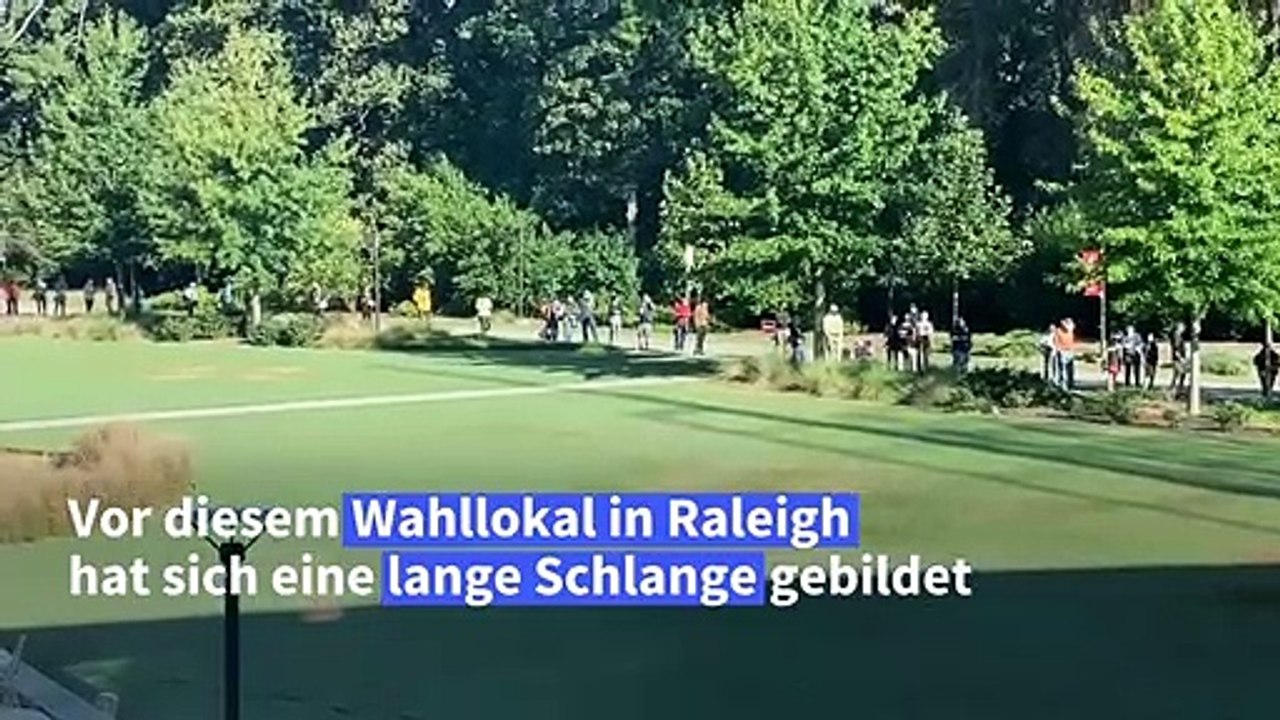 In North Carolina wird schon gewählt