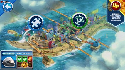 Hot Wheels Unlimited - Build-A-Race - Impossible Stunts Car Racing - Android GamePlay