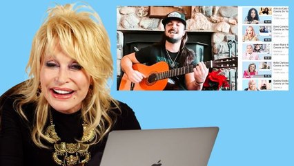 Dolly Parton Watches Fan Covers on YouTube