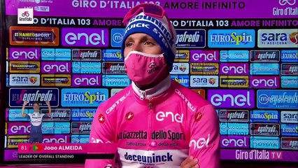 Tour d'Italie 2020 - Joao Almeida : "It was very hard, today it was very cold"