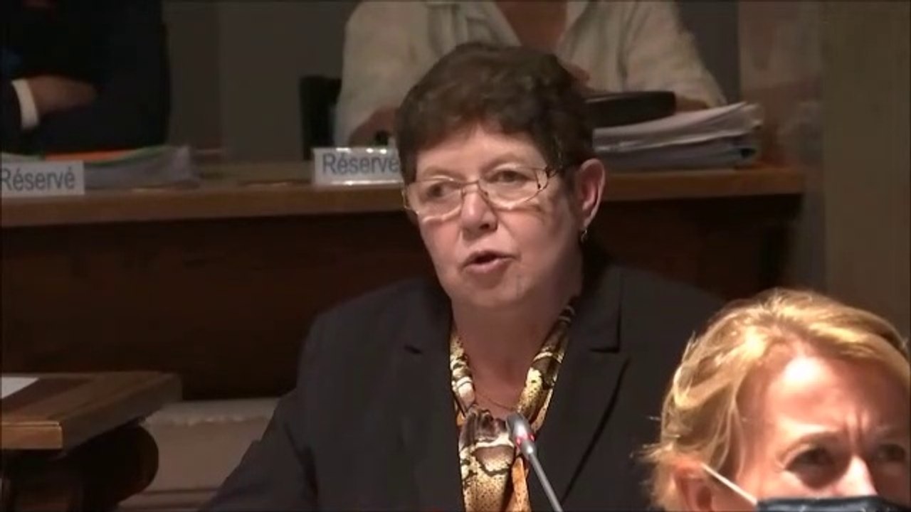 Jeannine TISSERANDOT. Echanges avec Monsieur le Préfet Session du 13 octobre 2020