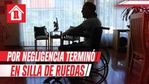 Soñaba con ser una estrella, pero por negligencia ahora está en silla de ruedas
