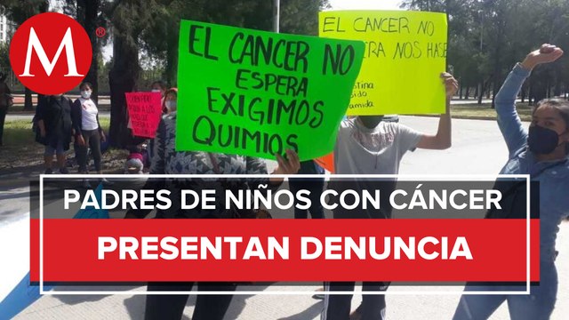Padres de niños con cáncer denuncian robo de medicamentos ante FGR