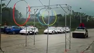 Car stunts in russia