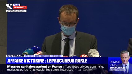 Procureur adjoint sur l'affaire Victorine: "Les enquêteurs ont pu recueillir le témoignage d'un proche du suspect"