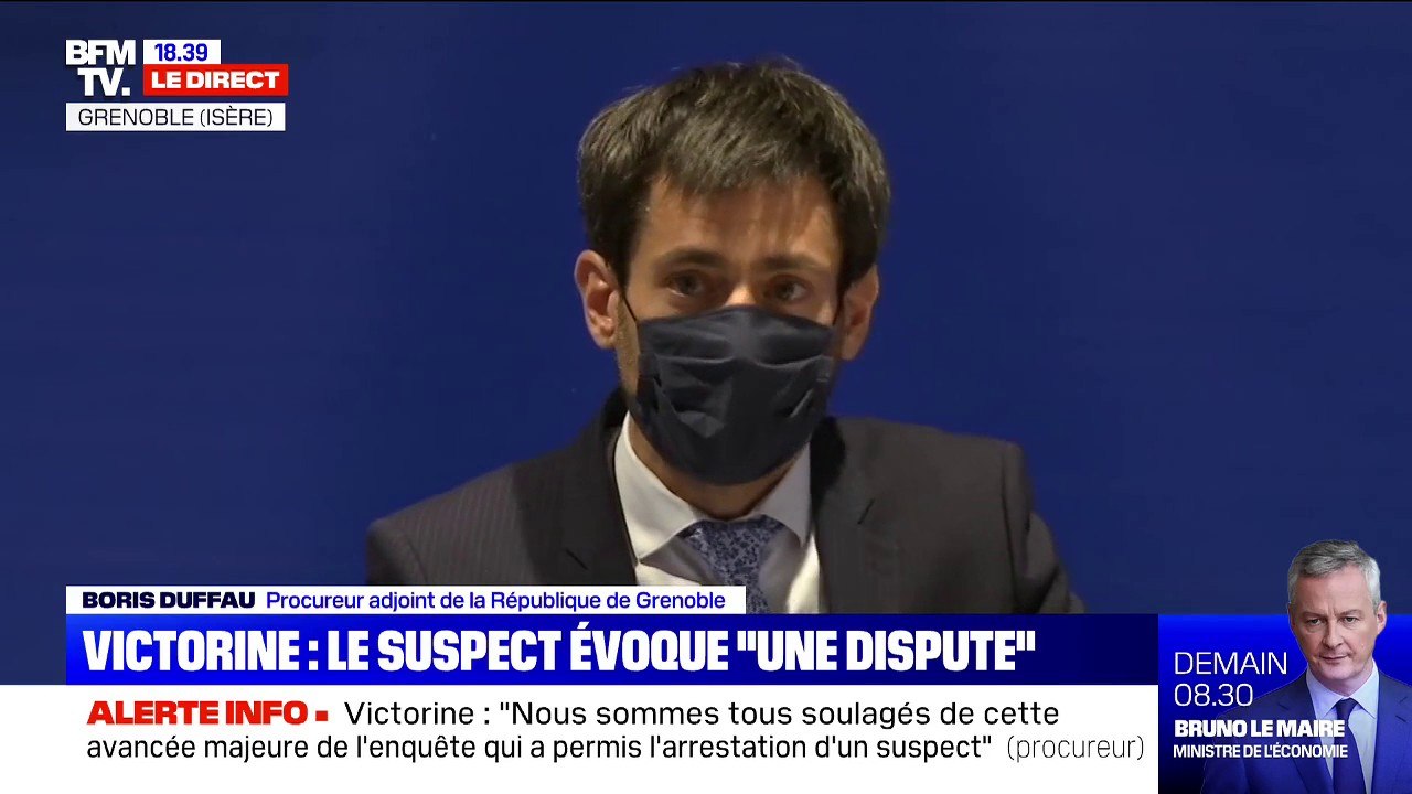 Affaire Victorine: le suspect mis en examen pour "enlèvement et séquestration" ainsi que "meurtre précédé d'une tentative de viol"