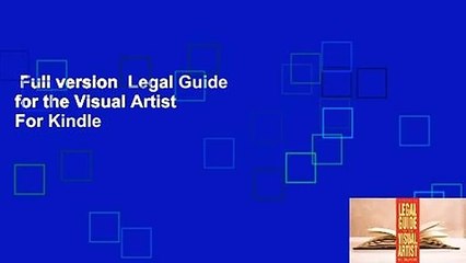 Full version  Legal Guide for the Visual Artist  For Kindle