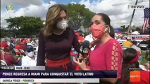 Mike Pence llega a la Florida para buscar el voto latino - Miami - VPItv
