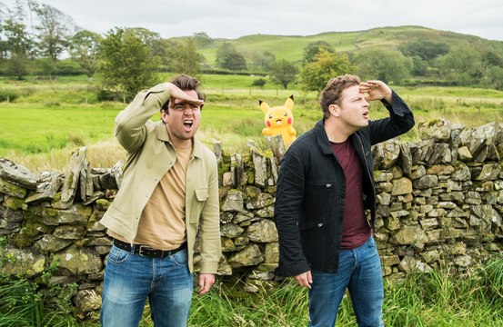 Sam and Mark tour UK on Pokémon Bus exploring real life locations from Galar region