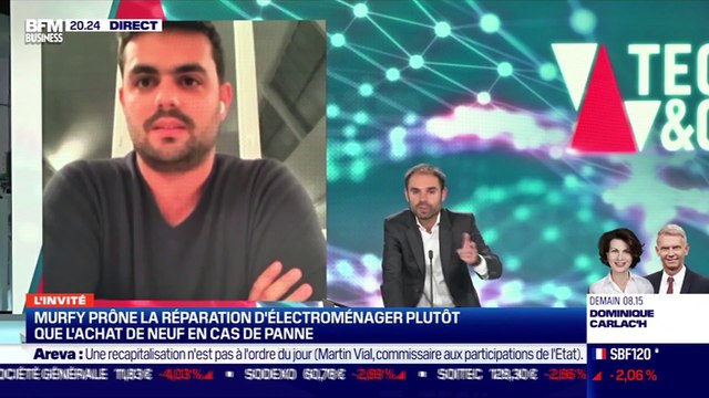 Guy Pezaku (Murfy) : Murfy prône la réparation d'électroménager plutôt que l'achat de neuf en cas de panne - 15/10