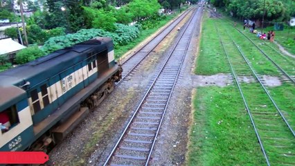 Betna Express Departing Jessore Railway Station For Going To Khulna -- TRAIN LOVERS BD