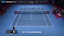 Medvedev stunned by Opelka in St. Petersburg