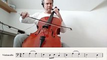 Johann Sebastian Bach - Menuet Nr.1 (Nr.3 Suzuki Cello School 2)