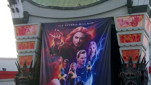 Las heroínas de Dark Phoenix se lucen en la alfombra roja