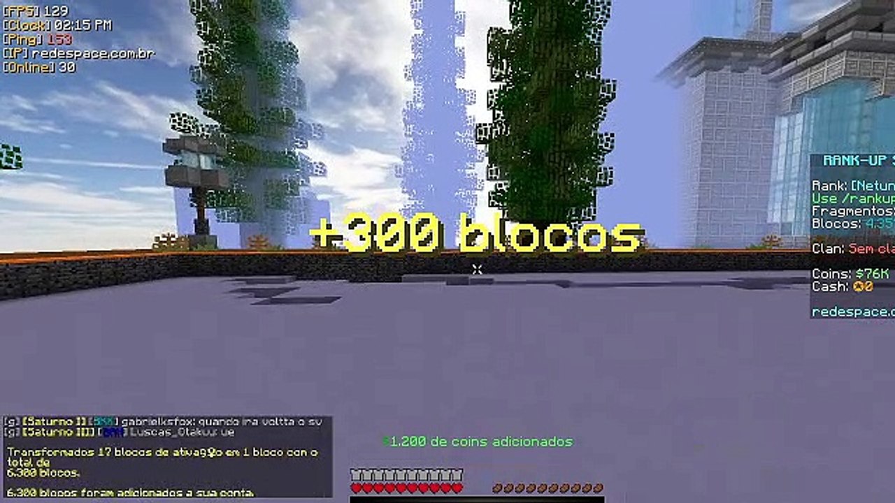 SERVIDOR DE RANKUP SEM LAG 1.8
