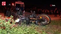 Motorize polis ekibi kaçan aracı kovalarken minibüsle çarpıştı: 2 yaralı