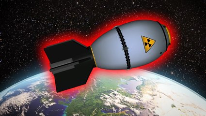 What if the most powerful nuclear bomb exploded in space